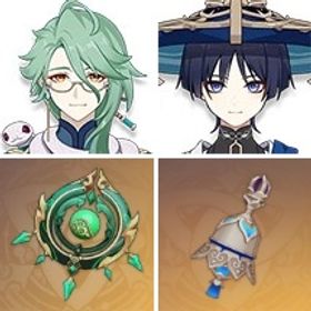 即対応|夢見月瑞希+白朮+碧落の瓏+モナ+トゥライトゥーラの記憶+放浪者|引退垢 | 原神のアカウントデータ、RMTの販売・買取一覧