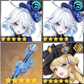 🤖メールボックスが接続されていません🤖スカーク✦フリーナ3凸✦静水流転の輝き✦ナヴィア🤖 | 原神のアカウントデータ、RMTの販売・買取一覧