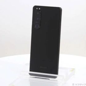 〔中古品〕 Xperia 5 III 128GB フロストブラック SO-53B docomo SIMフリー【344】