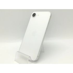 【中古】【赤ロム保証あり】Apple au 【SIMフリー】 iPhone 16e 128GB ホワイト MD1R4J/A【福岡天神】保証期間1ヶ月【ランクA】