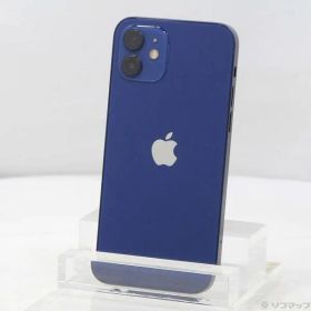 〔中古品〕 iPhone12 128GB ブルー MGHX3J／A SIMフリー【344】