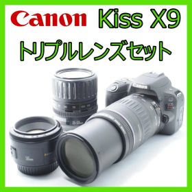 あらゆるシーンで活躍❤️Canon Kiss X9✨トリプルレンズセット