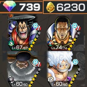 iOS🍏超フェス4体‼️黄猿🌈おでん🌈ニカ🌈サターン🌈 | バウンティラッシュのアカウントデータ、RMTの販売・買取一覧