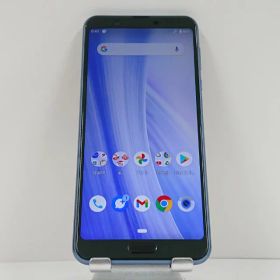 AQUOS sense3 plus サウンド SHV46 au クラッシィブルー 送料無料 本体 c15492 【中古】