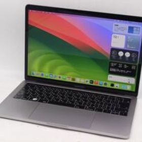 中古 2K対応 13.3型 Apple MacBook Pro 2018 A1989 (TouchBar) グレー macOS 14 Sonoma 八世代 i7-8559U 16GB NVMe 1TB-SSD 管:1355h