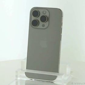 〔中古品〕 iPhone15 Pro 512GB ナチュラルチタニウム MTUK3J／A SIMフリー【262】