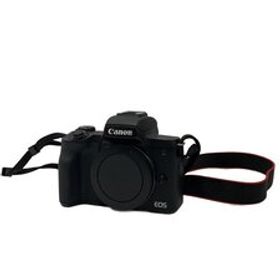 CANON◆デジタル一眼カメラ EOS Kiss M ダブルレンズキット [ブラック]/充電器欠品