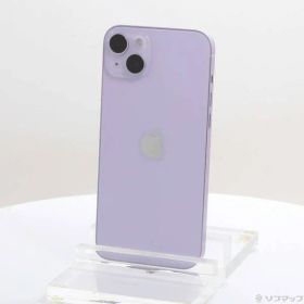 〔中古品〕 iPhone14 Plus 128GB パープル MQ4E3J／A SIMフリー【276】
