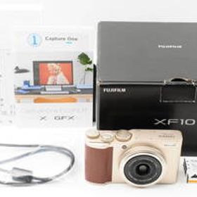 【美品 元箱付き】 富士フィルム Fujifilm XF10 ゴールド #358-M29SE