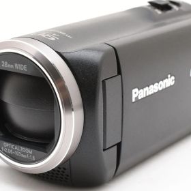 パナソニック ビデオカメラ Panasonic HC-V480MS-K ブラック 中古 届いてすぐに使える 新品SDカード付き 5軸ハイブリッド手ブレ補正 美品 付属品充実 長期保証