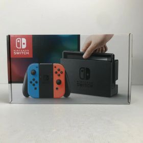 【中古品】 Nintendo Switch ニンテンドー スイッチ 本体 Joy-Con (L) ネオンブルー (R) ネオンレッド 旧型 034-250901-mh-08-fuz 万代Net店