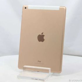 〔中古品〕 iPad 第6世代 32GB ゴールド MRM02J／A SIMフリー【258】