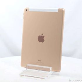 〔中古品〕 iPad 第6世代 32GB ゴールド MRM02J／A auロック解除SIMフリー【349】