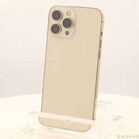 〔中古品〕 iPhone13 Pro Max 512GB ゴールド MLJV3J／A SIMフリー【258】