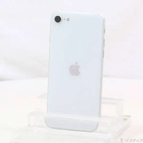 〔中古品〕 iPhone SE 第2世代 64GB ホワイト MX9T2J／A SIMフリー【344】
