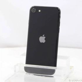 〔中古品〕 iPhone SE 第2世代 128GB ブラック MXD02J／A SIMフリー【258】