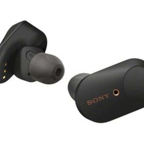 ソニー ワイヤレスノイズキャンセリングステレオヘッドセット (ブラック)[WF-1000XM3(B)] ヘッドフォン