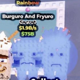 【ブレインロットを盗む】虹BurgureFryuro(1.9b/s)超激レア確定 | ロブロックス(ROBLOX)のアカウントデータ、RMTの販売・買取一覧