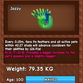 【庭を成長させる】15秒孔雀🦚 Nightmare変異付き 無言購入OK⭕️ | ロブロックス(ROBLOX)のアカウントデータ、RMTの販売・買取一覧