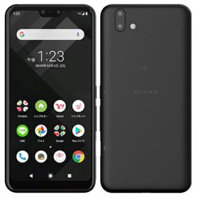 【中古】Bランク【やや傷や汚れあり】 SIMフリー 901FJ arrows J ブラック 利用制限▲(赤ロム永久保証) 送料無料