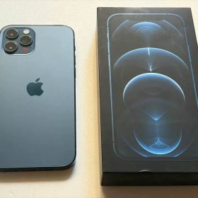 【美品】iPhone 12 Pro パシフィックブルー 本体 128G 箱付き