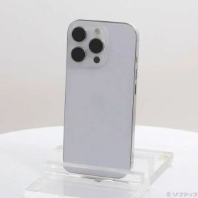 〔中古品〕 iPhone16 Pro 256GB ホワイトチタニウム 3N744J／A SIMフリー【258】