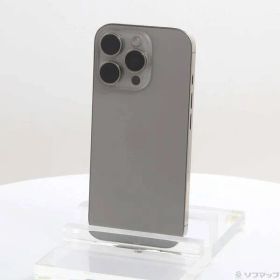 〔中古品〕 iPhone16 Pro 256GB ナチュラルチタニウム 3N746J／A SIMフリー【377】