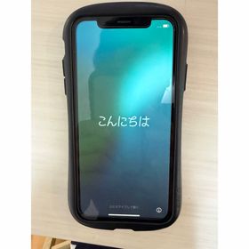 アイフォーン(iPhone)のiPhone10R iFaceカバー付き(スマートフォン本体)