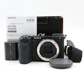 【ほぼ新品】SONY ILCE-6700 Black ソニー ボディ