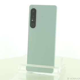(中古)SONY Xperia 1 IV 256GB アイスホワイト SOG06 au SIMフリー(344-ud)