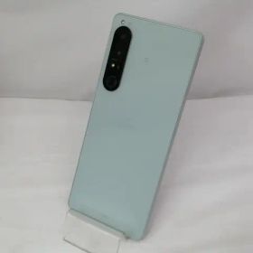 【中古】SONY au 【SIMフリー】 Xperia 1 IV アイスホワイト 12GB 256GB SOG06【戸塚】保証期間１ヶ月【ランクB】