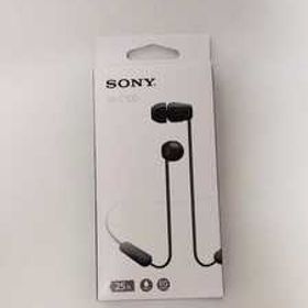 ●新品●SONY ワイヤレスステレオヘッドセット(ブラック) WI-C100■ヤフネコ匿名配送対応：送料185円～