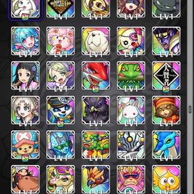 引退します！プレイ日数は1674日です。運極数は562体です。| モンストのアカウントデータ、RMTの販売・買取一覧