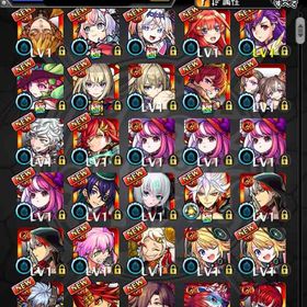 オーブ10010↑エリス エル2 ニケ ヴァニタス 五月 マサムネ2 ルシファー4 エトワール 他 | モンストのアカウントデータ、RMTの販売・買取一覧