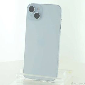 〔中古品〕 iPhone15 Plus 256GB ブルー MU0N3J／A SIMフリー【262】