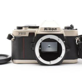 超美品 NIKON ニコン FM10 フィルムカメラ モルト新品交換済 M176