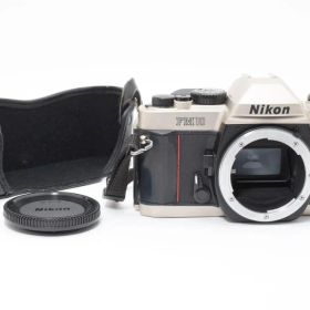 超美品 NIKON ニコン FM10 フィルムカメラ モルト新品交換済 M280