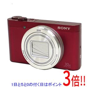 【1日と5.0のつく日、18日はポイント3倍！】【中古】SONY製 Cyber-shot DSC-WX500 レッド/1820万画素
