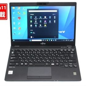 中古美品 フルHD 13.3型 Fujitsu LIFEBOOK U9310D Windows11 第10世代 i5-10310u 8GB NVMe 128GB-SSD カメラ 無線 Office付 管:1512s