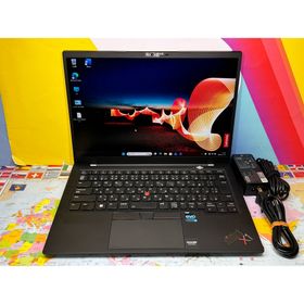 レノボ(Lenovo)の極美品 第12世代 レノボ Thinkpad X1 Carbon 10th 軽量(ノートPC)