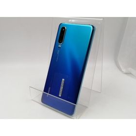 【中古】Huawei 国内版 【SIMフリー】 HUAWEI P30 オーロラ ELE-L29【千葉】保証期間１ヶ月【ランクB】