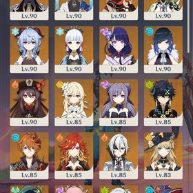 引退垢 | 原神のアカウントデータ、RMTの販売・買取一覧