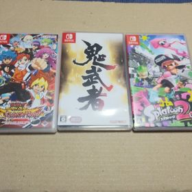 ニンテンドースイッチ(Nintendo Switch)の「switch」鬼武者. スプラトゥーン2. 遊戯王ラッシュデュエル 3本セット(家庭用ゲームソフト)