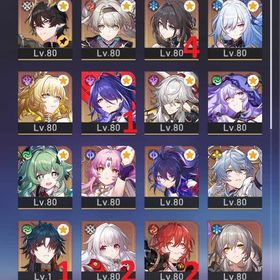 【引退アカウント】キャストリス+餅 長夜月 キュレネ ファイノン+餅 最安値ルアン・メェイ4凸 | 崩壊スターレイル(崩スタ)のアカウントデータ、RMTの販売・買取一覧