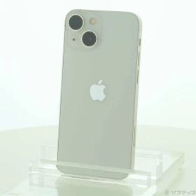 〔中古品〕 iPhone13 mini 128GB スターライト MLJE3J／A SIMフリー【258】