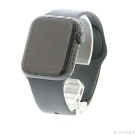 【中古】Apple(アップル) Apple Watch SE 第2世代 GPS 40mm ミッドナイトアルミニウムケース ミッドナイトスポーツバンド 【269-ud】