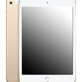 iPad mini4 Wi-Fi+Cellular 64GB (SIMフリー/ゴールド) [MK752J/A]（本体状態難） タブレット端末