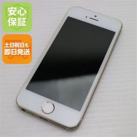 アイフォーン(iPhone)のDoCoMo iPhone5s 16GB ゴールド 白ロム M444(スマートフォン本体)