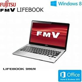 【中古】「非常に良い」富士通 LIFEBOOK SH90/M [] FMVS90MB (スパークリングブラック)