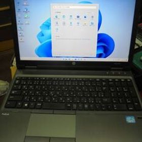 HP ProBook 6570b／15.6型ワイドHD+（1,600×900）TFT／Windows11 ノート④／
